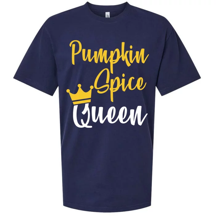 Pumpkin Spice Queen Sueded Cloud Jersey T-Shirt