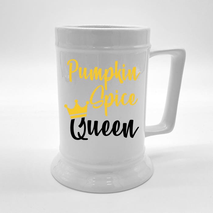 Pumpkin Spice Queen Front & Back Beer Stein