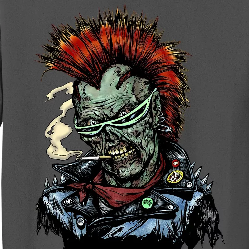 Punk Zombie Tall Sweatshirt