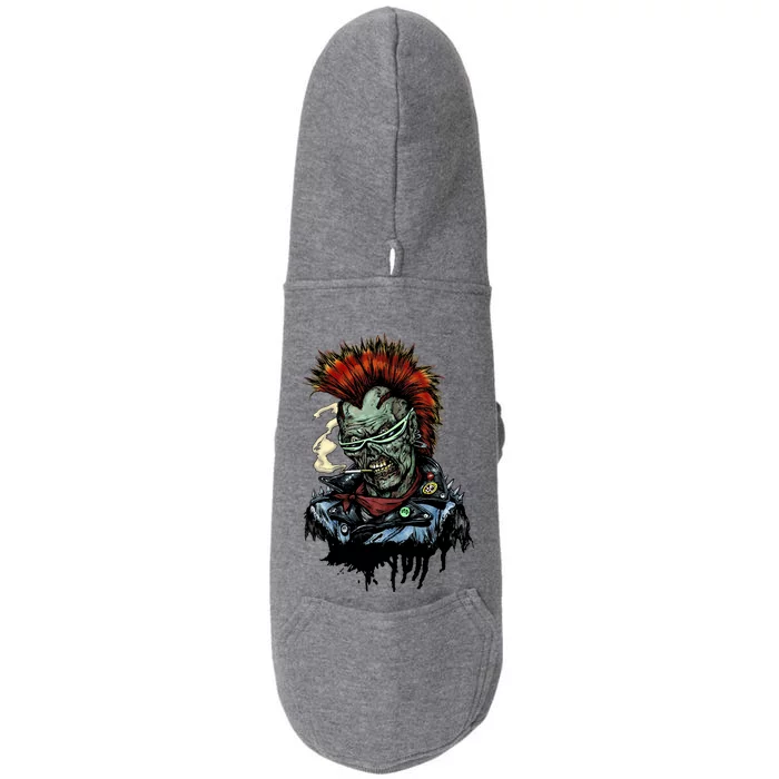 Punk Zombie Doggie 3-End Fleece Hoodie