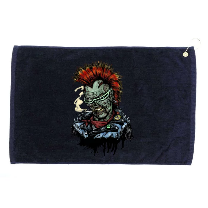 Punk Zombie Grommeted Golf Towel