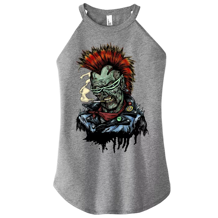 Punk Zombie Women’s Perfect Tri Rocker Tank