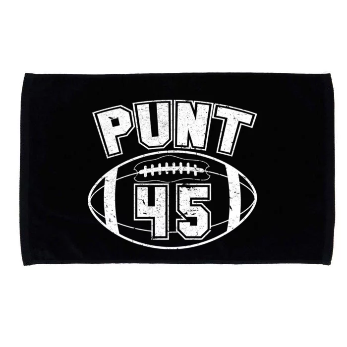 Punt 45 Anti Trump Football Microfiber Hand Towel