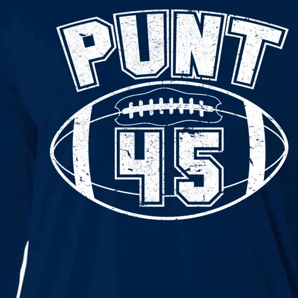 Punt 45 Anti Trump Football Cooling Performance Long Sleeve Crew