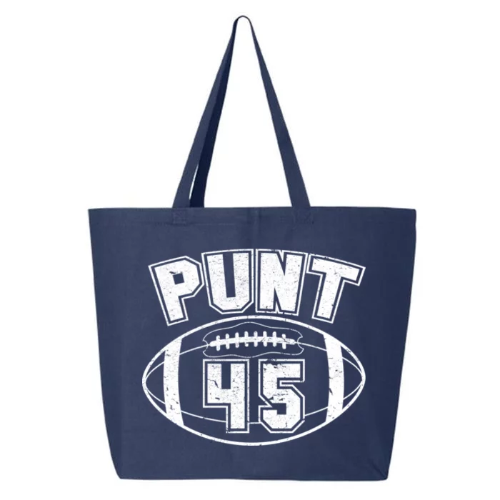 Punt 45 Anti Trump Football 25L Jumbo Tote