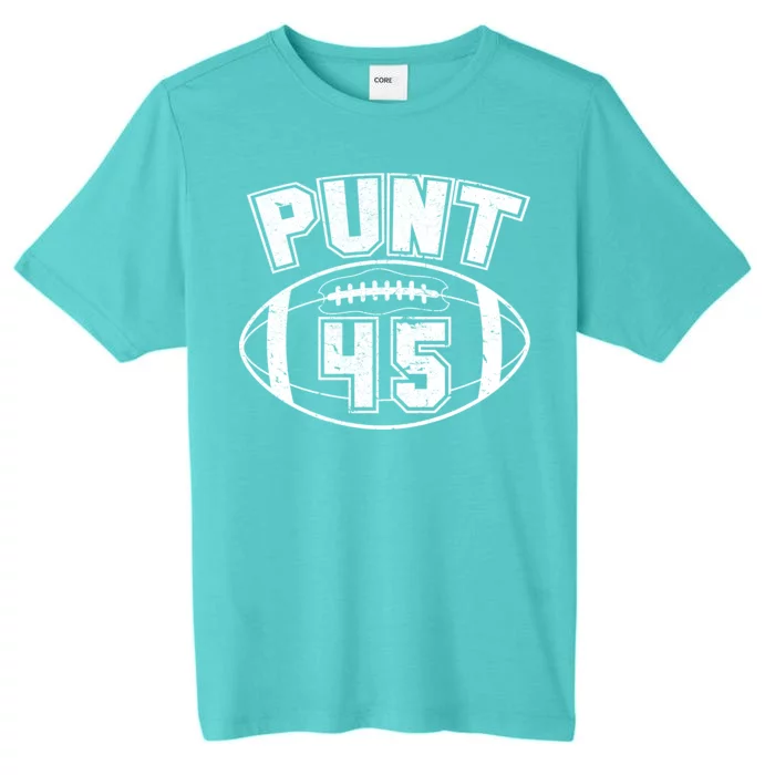 Punt 45 Anti Trump Football ChromaSoft Performance T-Shirt