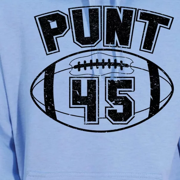 Punt 45 Anti Trump Football Unisex Surf Hoodie