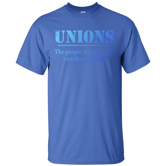 Pro Union Pride Funny Gift Tall T-Shirt