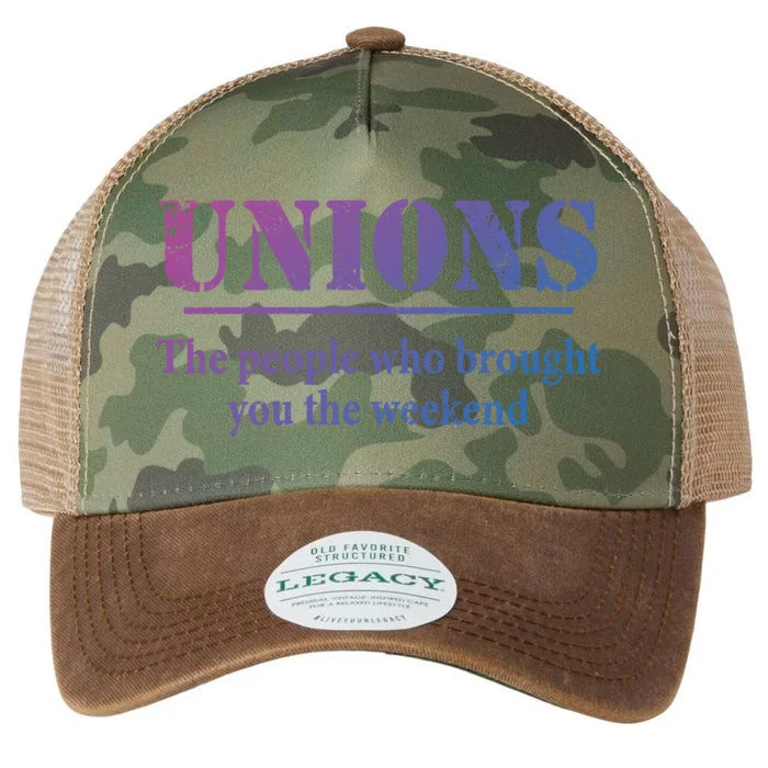 Pro Union Pride Funny Gift Legacy Tie Dye Trucker Hat