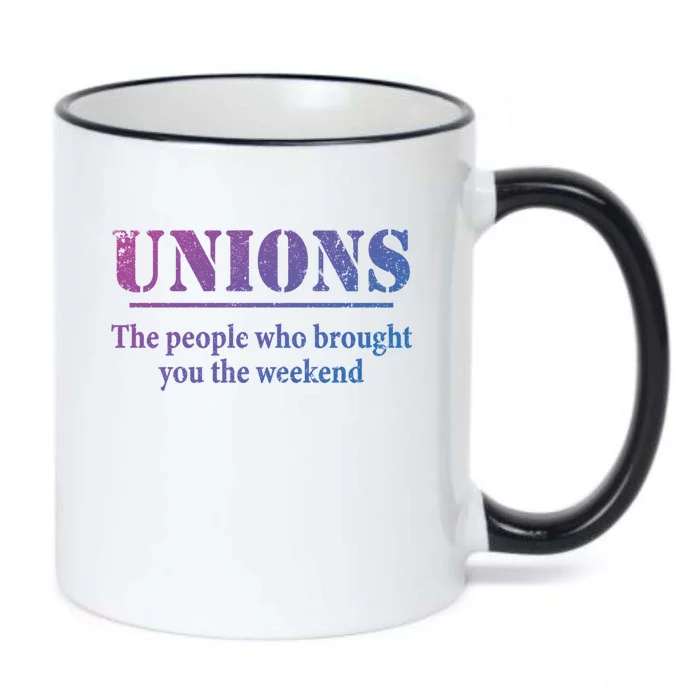 Pro Union Pride Funny Gift Black Color Changing Mug