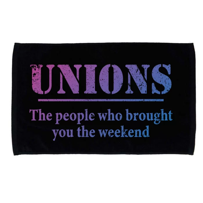 Pro Union Pride Funny Gift Microfiber Hand Towel