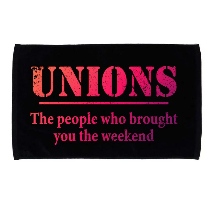 Pro Union Pride Funny Gift Microfiber Hand Towel