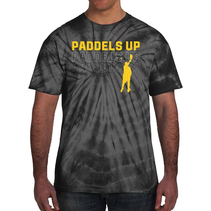 Paddels Up Pickleball Legend Coach Player Tie-Dye T-Shirt