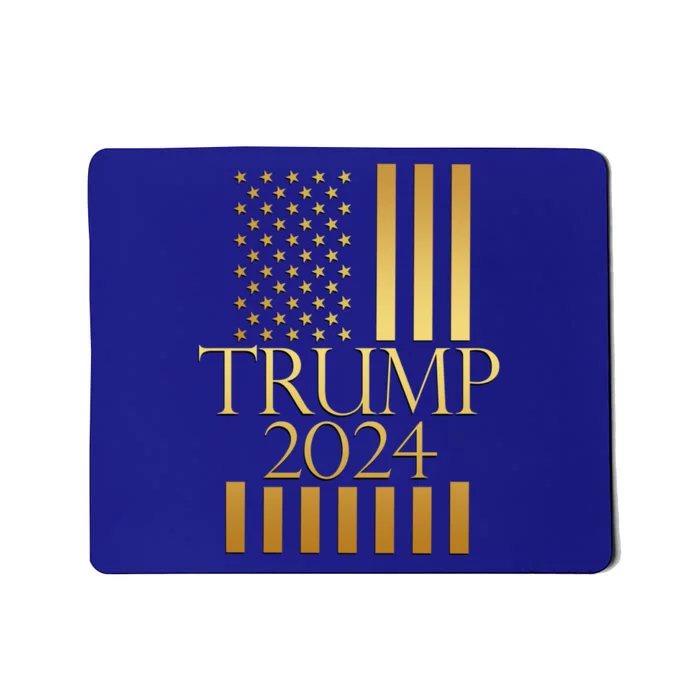 Patriotic Usa Patriotic Golden Pro Trump Flag 2024 Gift Mousepad