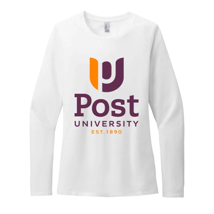 Post University Womens CVC Long Sleeve Shirt