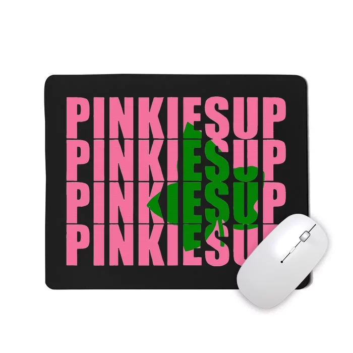 Pinkies Up Mousepad