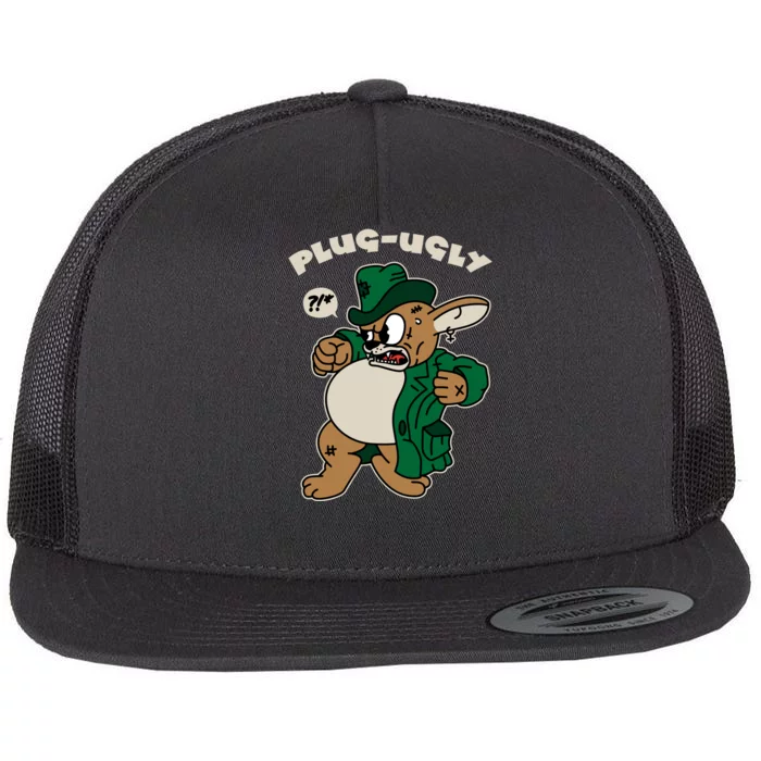 Plug Ugly Flat Bill Trucker Hat