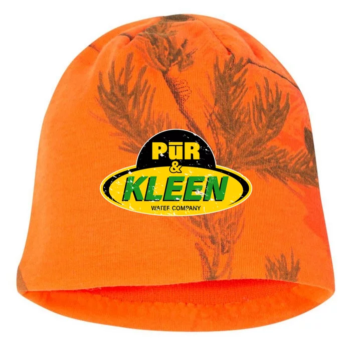 Pur & Kleen Water Company Logo Kati - Camo Knit Beanie