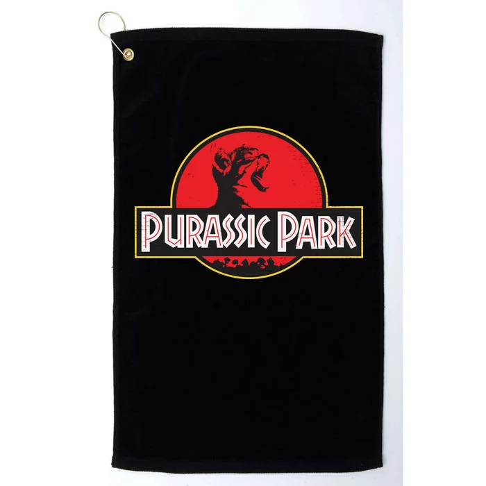 Purassic Park Cat Platinum Collection Golf Towel