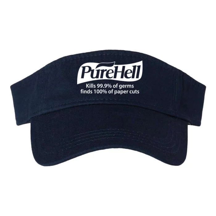 Purehell Kills 99% Of Germs Paper Cuts Pure Hell Valucap Bio-Washed Visor