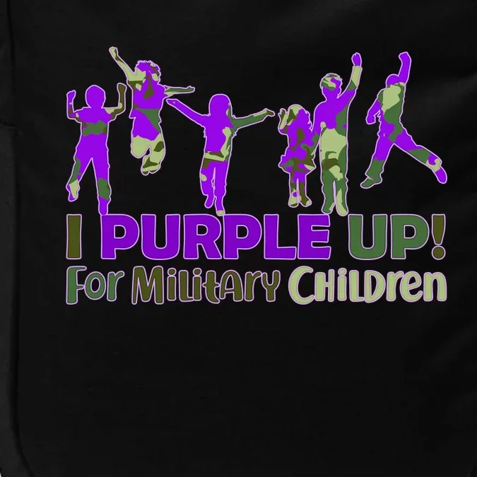 Purple Up For Military Children Camo Impact Tech Backpack