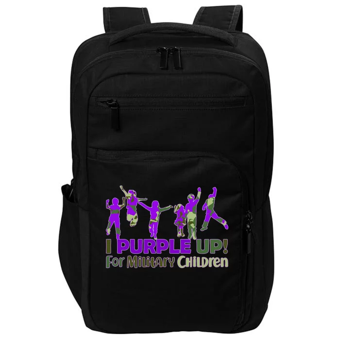 Purple Up For Military Children Camo Impact Tech Backpack