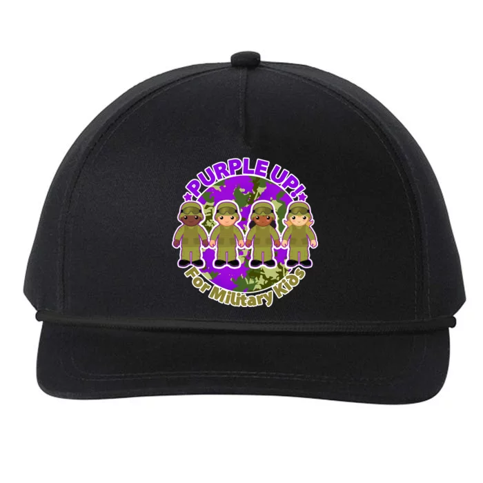 Purple Up! For Military Kids Snapback Five-Panel Rope Hat