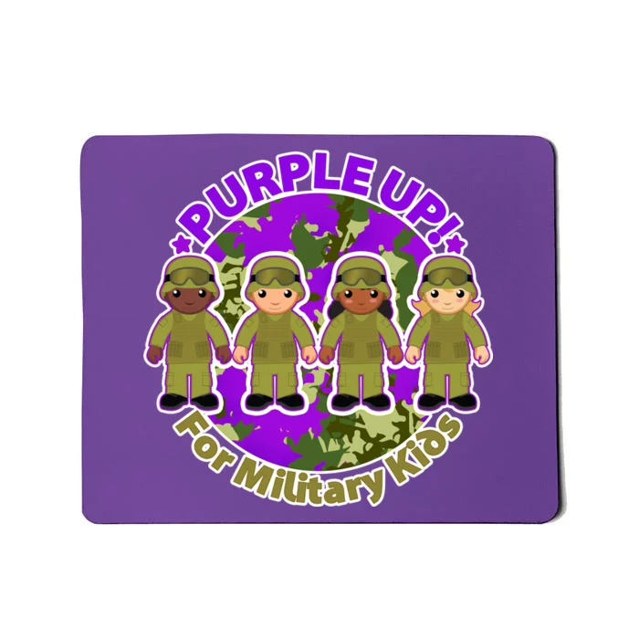 Purple Up! For Military Kids Mousepad