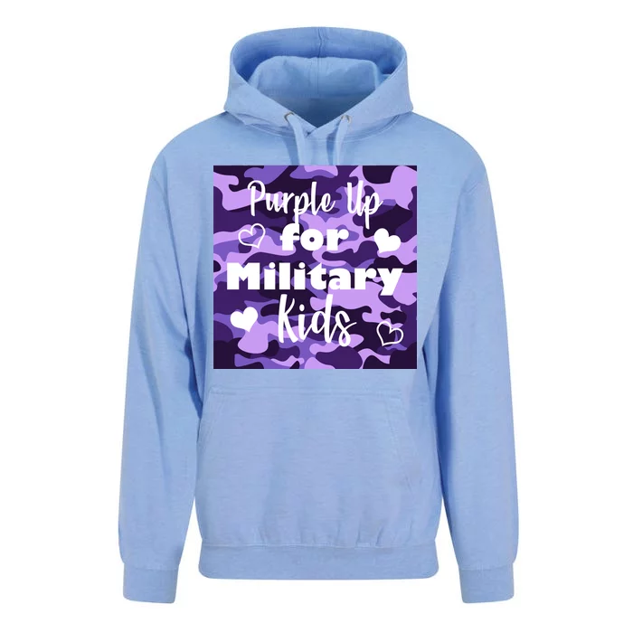 Purple Up For Military Kids Awareness Unisex Surf Hoodie