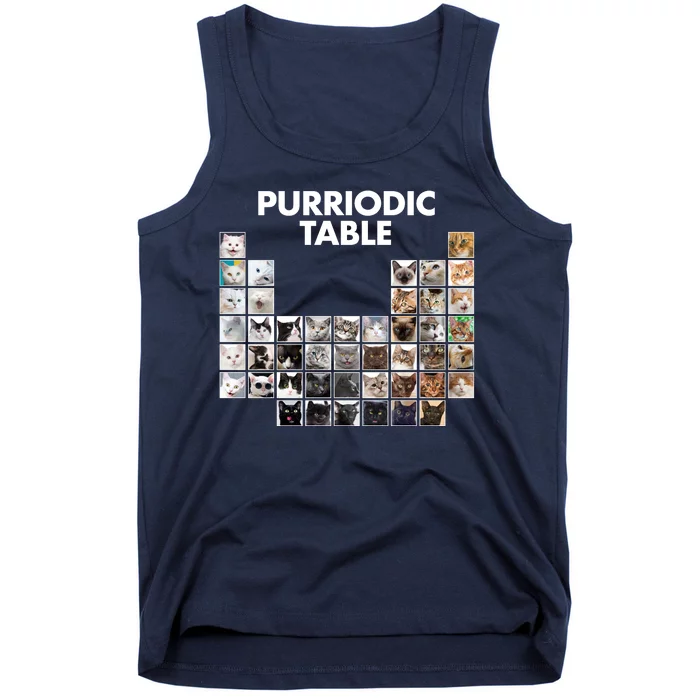 Purriodic Table Of Cats Periodic Tank Top