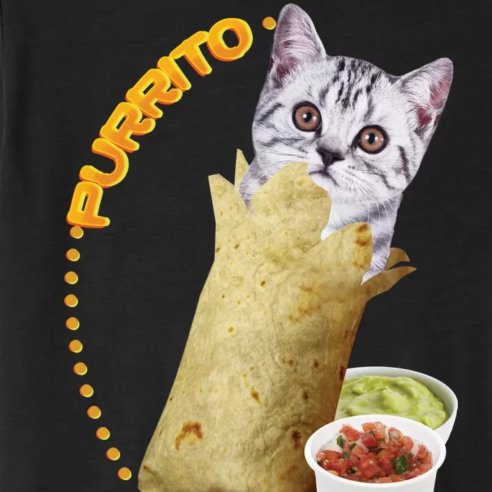 Purrito Cat In A Burrito ChromaSoft Performance T-Shirt