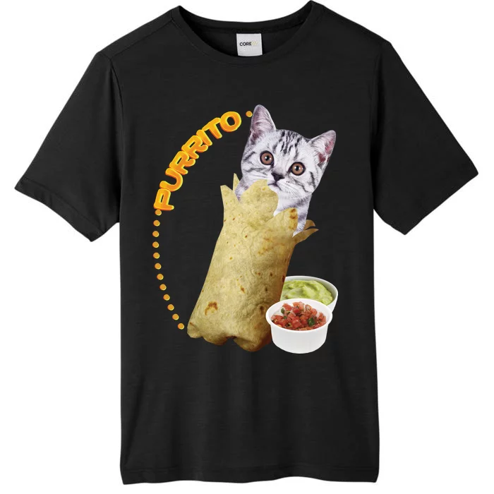 Purrito Cat In A Burrito ChromaSoft Performance T-Shirt