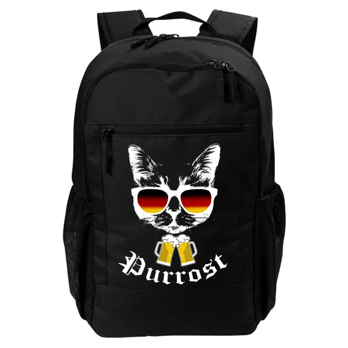 Purrost Cat Funny Oktoberfest Daily Commute Backpack