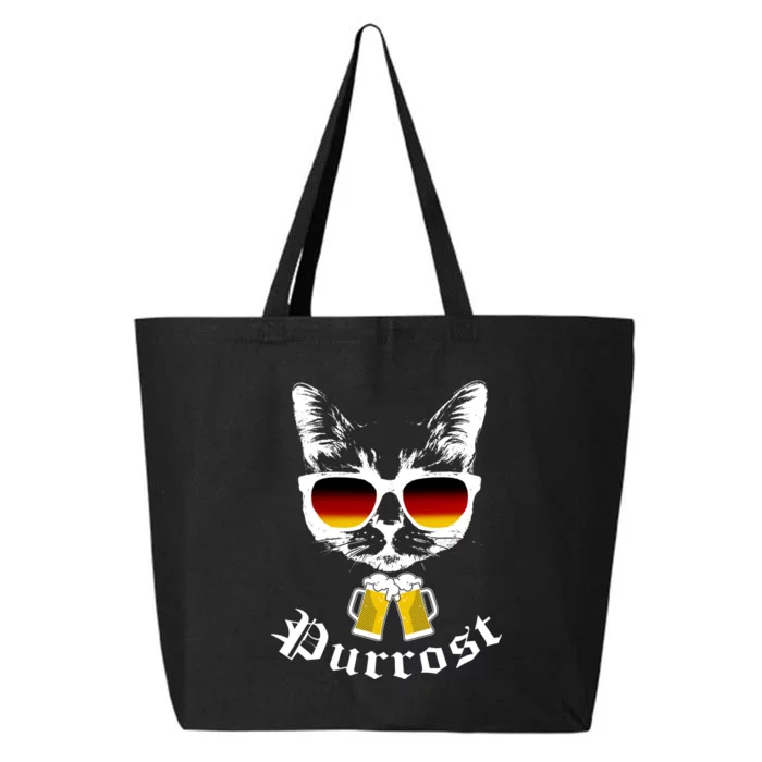 Purrost Cat Funny Oktoberfest 25L Jumbo Tote