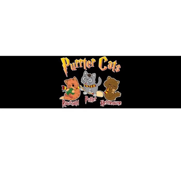 Purrter Cats Rawrnald Hermeownie Bumper Sticker