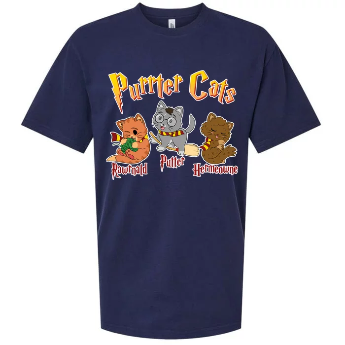 Purrter Cats Rawrnald Hermeownie Sueded Cloud Jersey T-Shirt