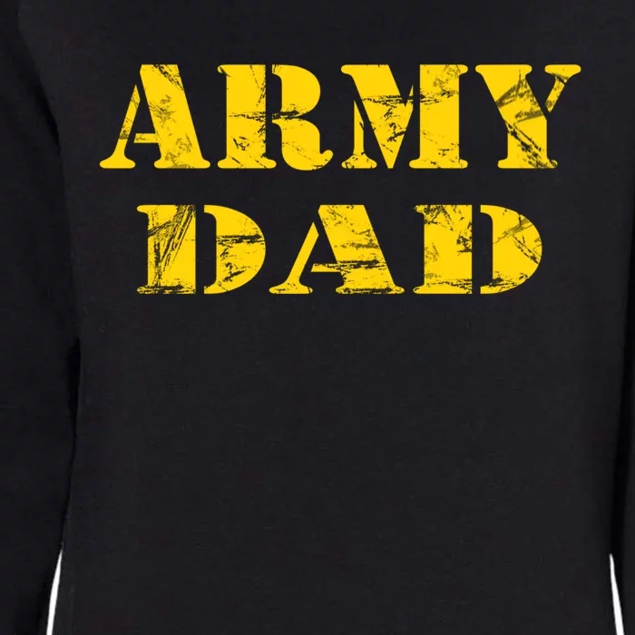 Proud U S Army Father Army Dad Gift Womens California Wash Sweatshirt