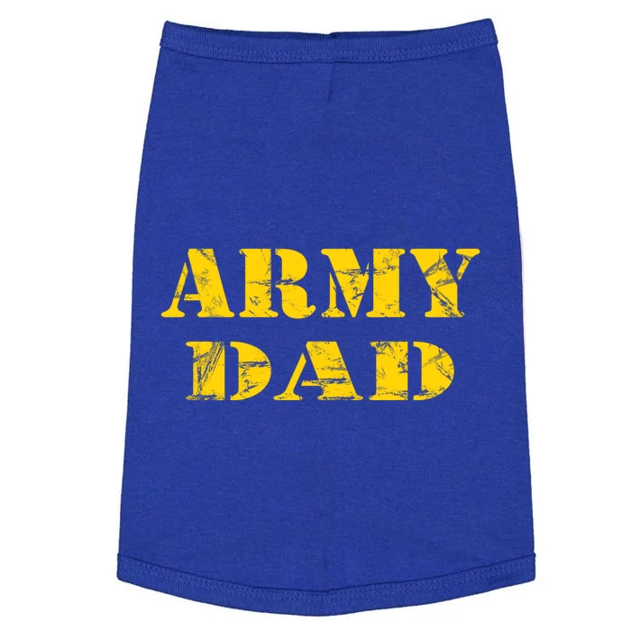 Proud U S Army Father Army Dad Gift Doggie Tank