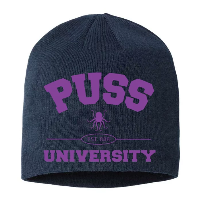 PUSS University Sweatshirt 8 1/2in Sustainable Knit Beanie