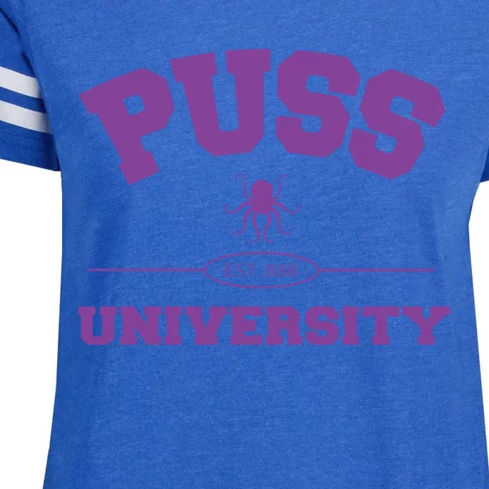 PUSS University Sweatshirt Enza Ladies Jersey Football T-Shirt