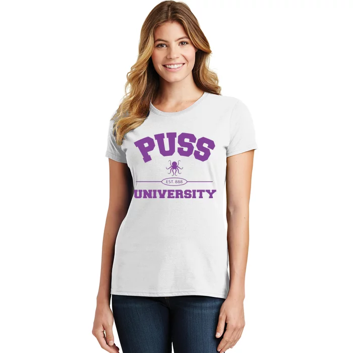 PUSS University Sweatshirt Women's T-Shirt