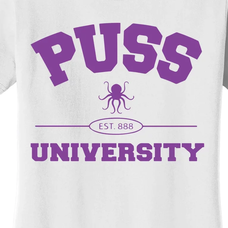 PUSS University Sweatshirt Women's T-Shirt