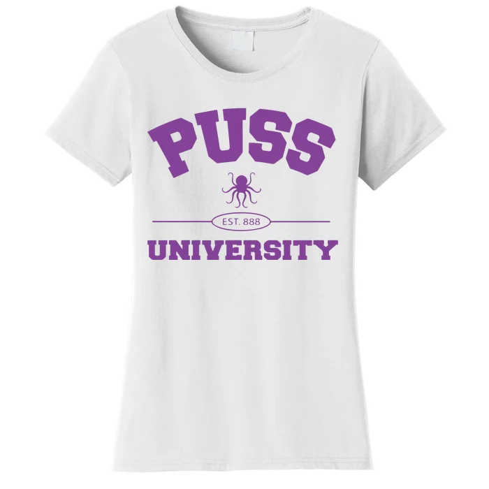 PUSS University Sweatshirt Women's T-Shirt