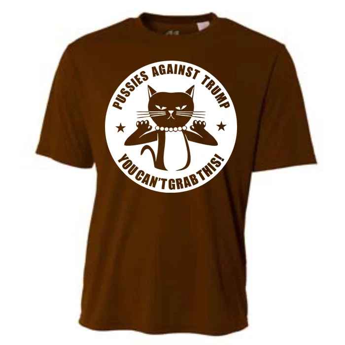 Pussies Against Trump Pussy-Cat You Can't Grab This Cooling Performance Crew T-Shirt