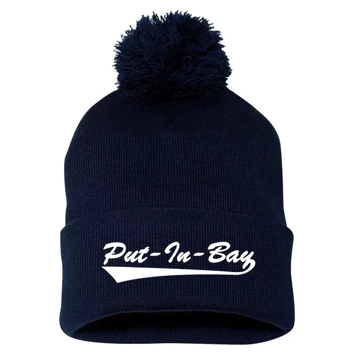 Put In Bay Pom Pom 12in Knit Beanie