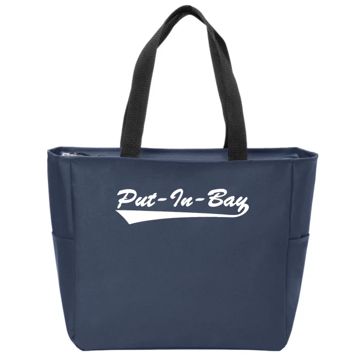 Put In Bay Zip Tote Bag