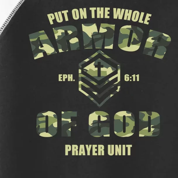 Put On The Whole Armor Of God Prayer Unit Toddler Fine Jersey T-Shirt