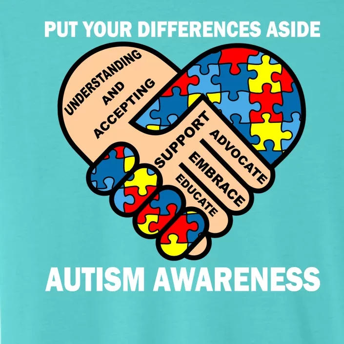 Put Your Differences Aside Autism Awareness ChromaSoft Performance T-Shirt