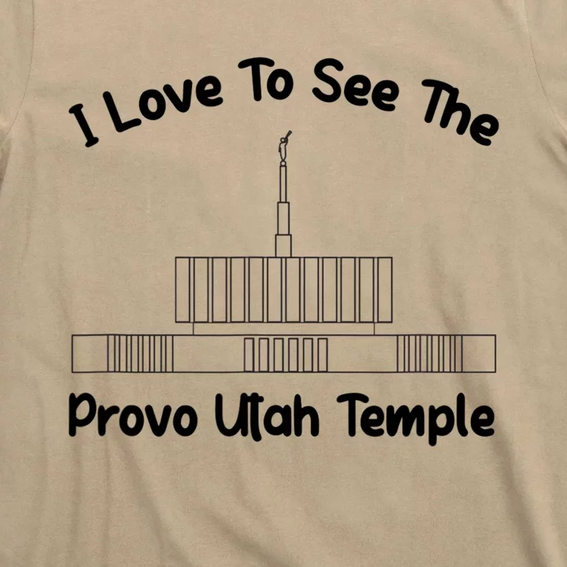 Provo Utah Temple I Love To See My Temple Primary T-Shirt