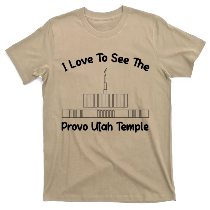 Provo Utah Temple I Love To See My Temple Primary T-Shirt